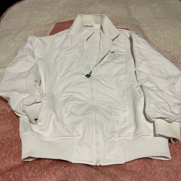 Vintage Masters white bomber jacket